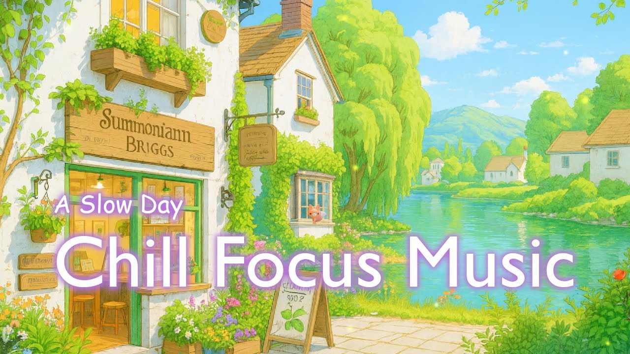A Slow Day 🌿☕ | Chill Piano for Focus & Relaxation | 1 Hour