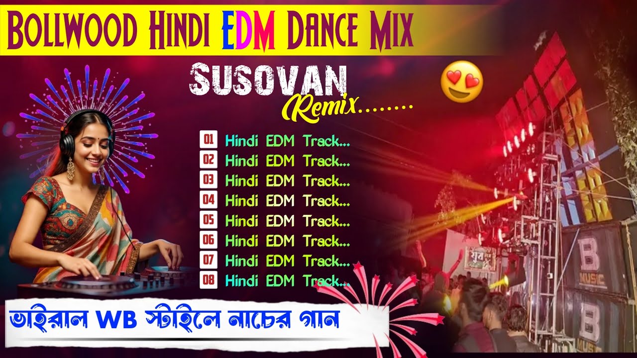 Bollywood Hindi EDM Dance Mix 🤩 Dj Susovan Remix 💕 Le Beta Dj Song 2026