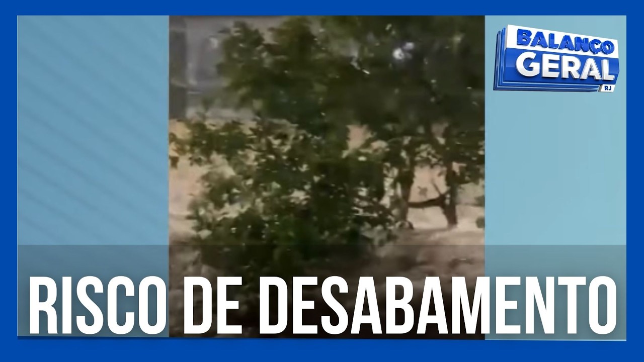 CASA DE FAMÍLIA CORRE RISCO DE DESABAR EM SÃO JOÃO DE MERITI
