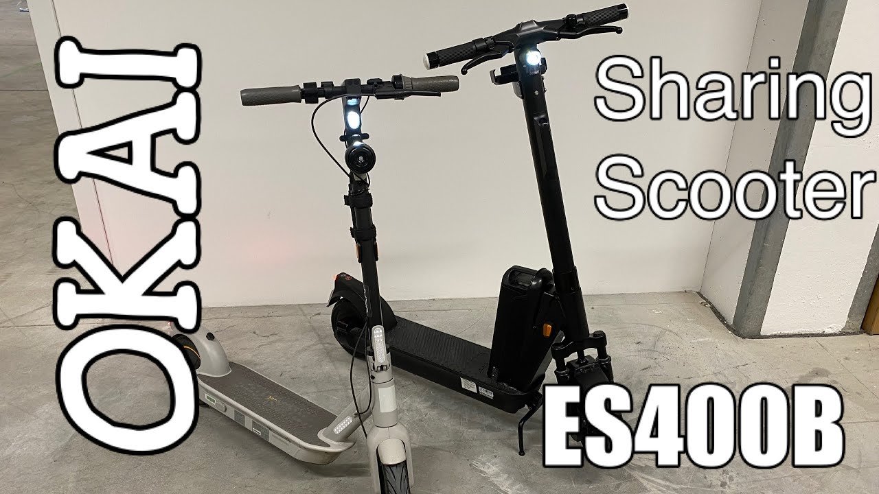 OKAI ES400B E Scooter - Review / Überblick (Tier, Bird, Voi etc.) Vergleich mit Ninebot G30LD