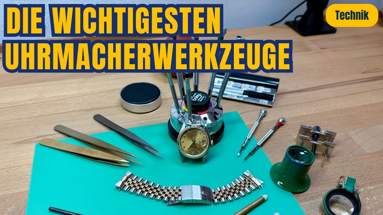 Die Top-Uhrmacher-Werkzeuge: Ein Blick hinter die Kulissen der Uhrenrevision