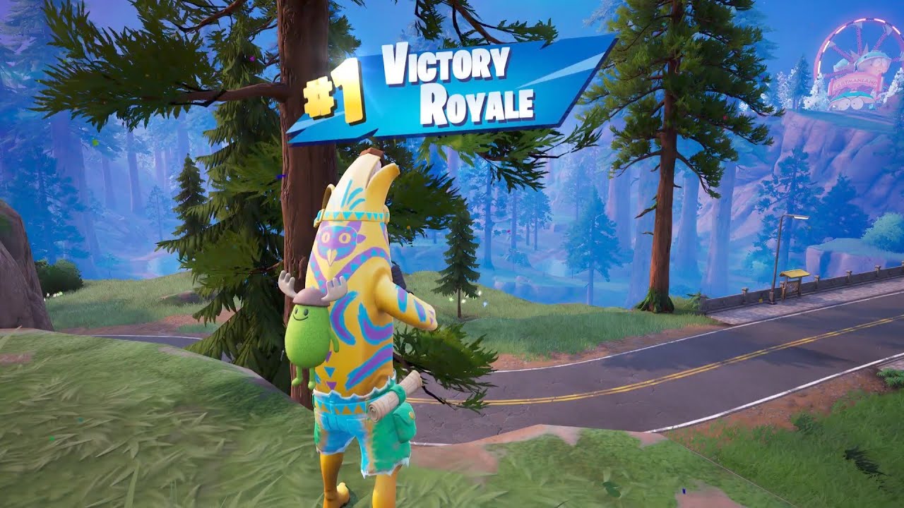 Fortnite Battle Royale Duos Victory Royale game (Chapter 7 Season 1)