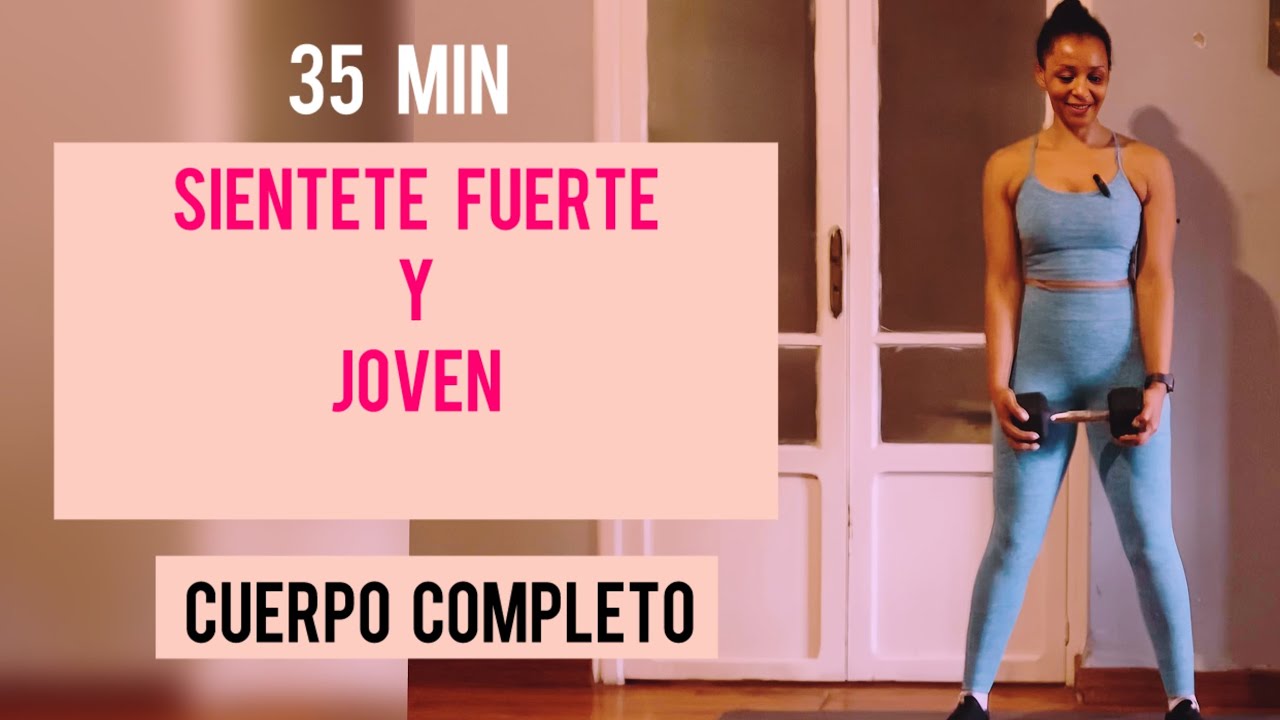 RUTINA Para Tonificar y Quemar Grasa 💪🏽 | Cuerpo Completo | Mancuernas