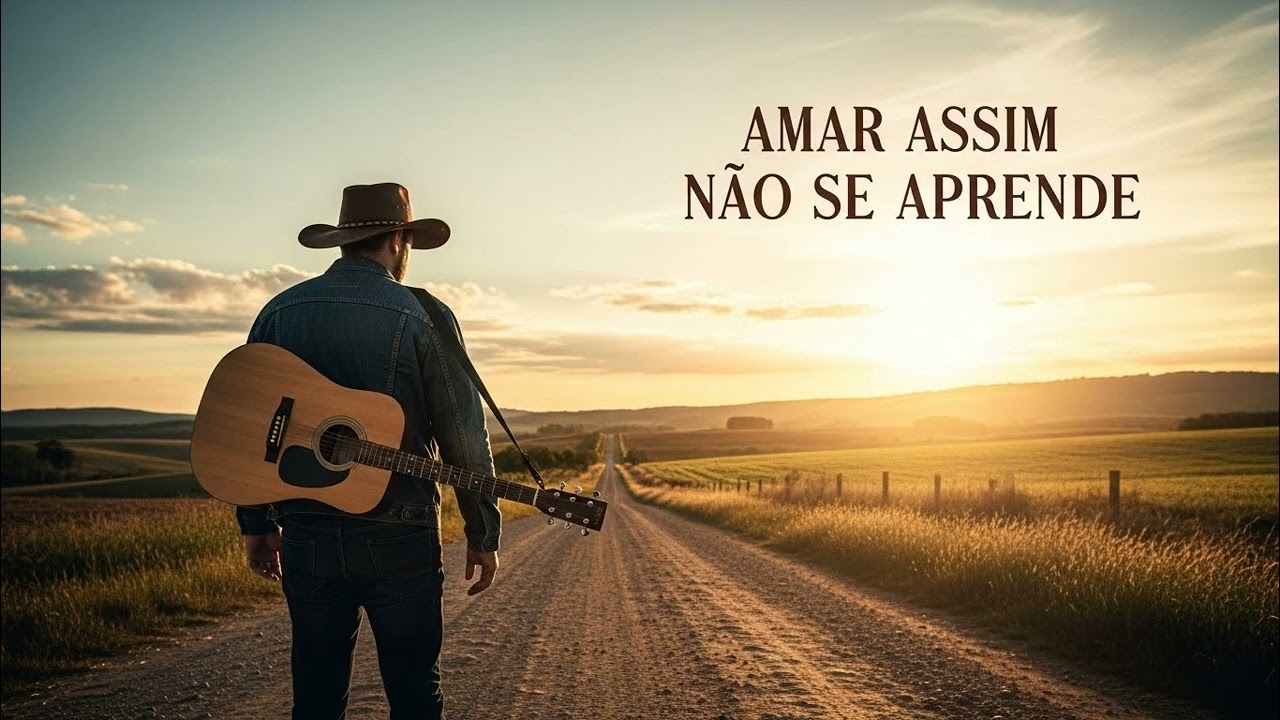 AMAR ASSIM NO SE APRENDE - Sertanejo Romântico