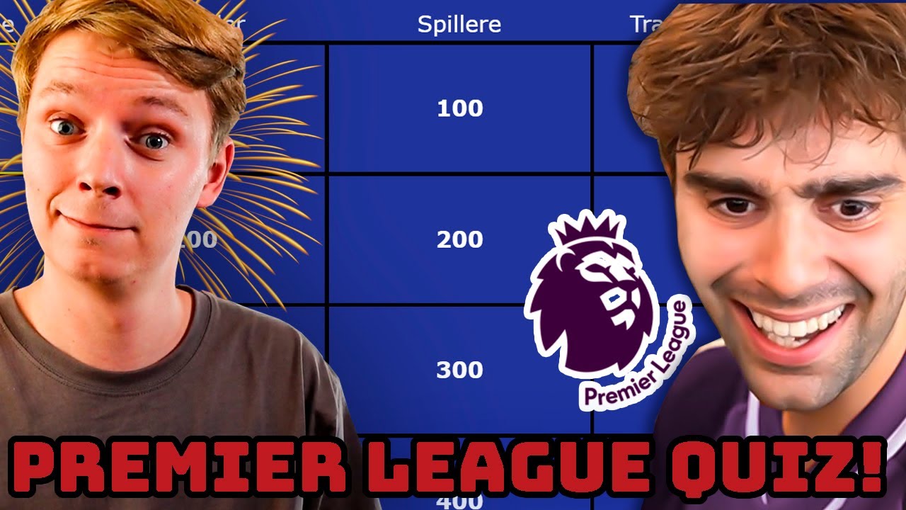 PREMIER LEAGUE QUIZ MOD MATTEMUS!