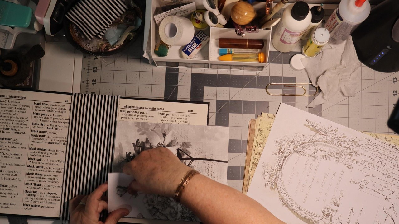 The Black and White Journal | The Cover & Hinging Signatures