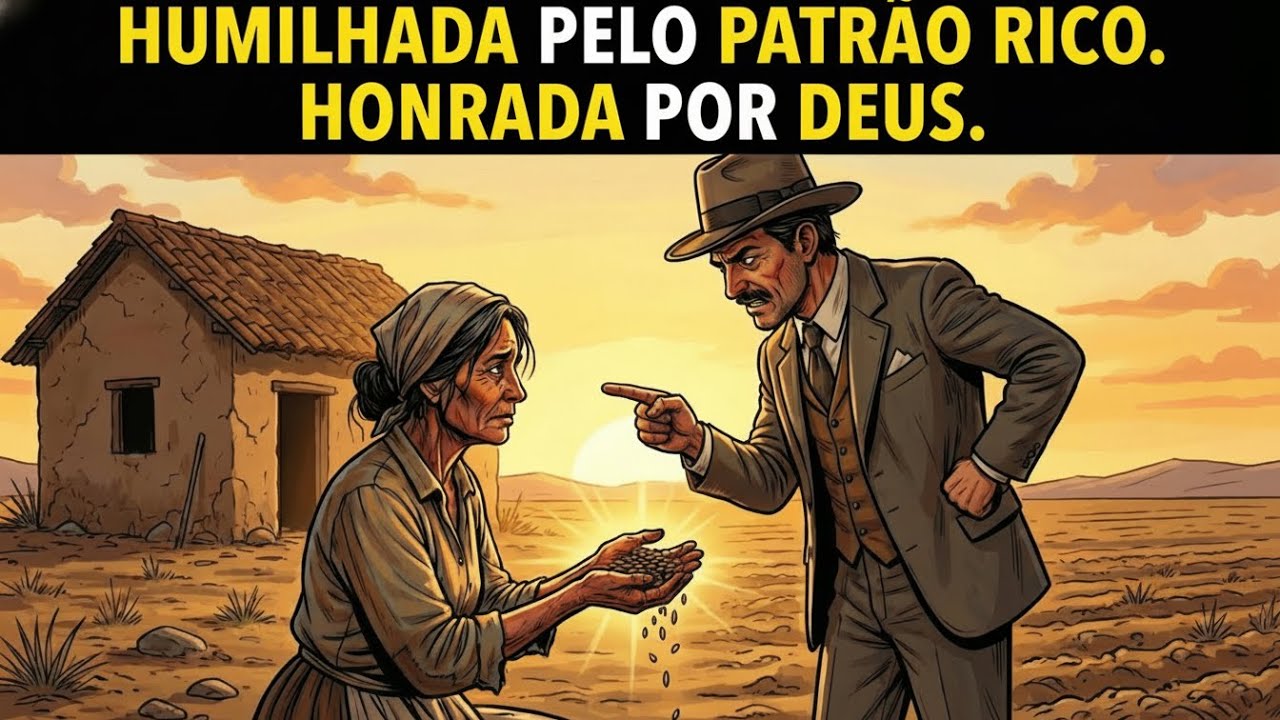 Humilhada Pelo Patrão Rico aos 68 Anos, Mas o Que Ela Plantou no Cascalho VALIA MILHÕES!