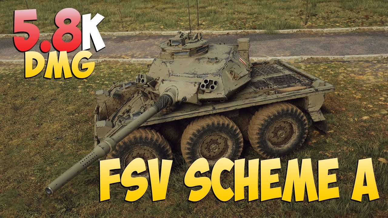 FSV Sch. A - 7 Kills 5.8K DMG - Маленькие колёса! - Мир Танков