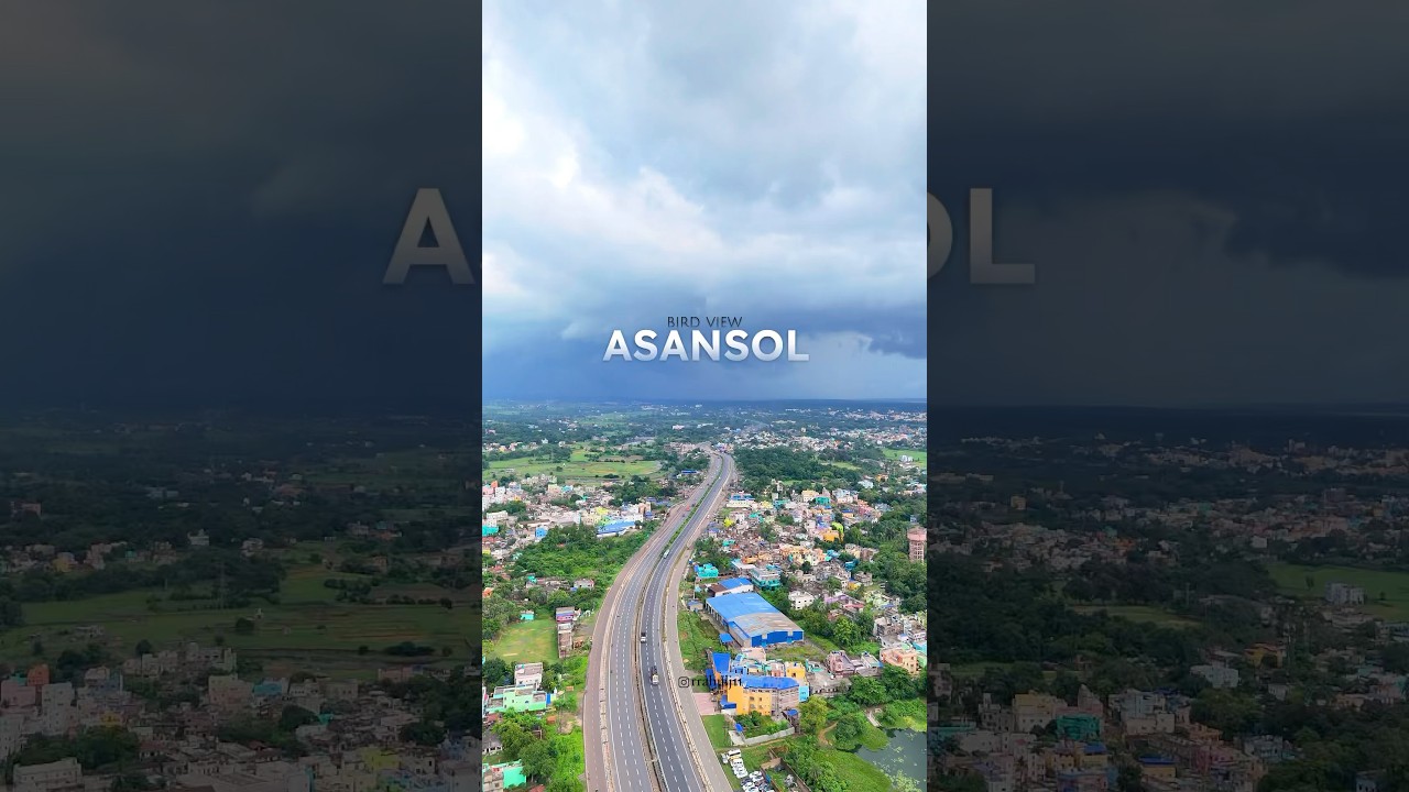 Asansol Bird 🦅 View | Highway And City #travel #shorts #viral #asansol