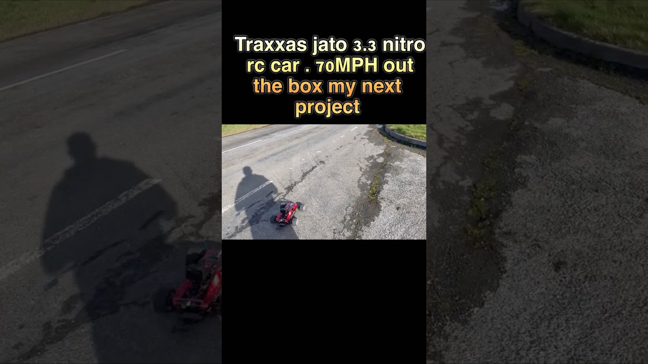 Traxxas Jato 3.3 Nitro RC #shorts #shortvideo #traxxasracing