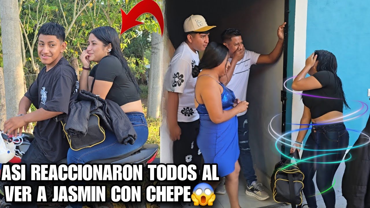 YOVA Quedo Boca Abierta Al Ver Llegar A JASMIN Y CHEPITO Juntos Muy Enamorados😍Asi Reaccionaron😱