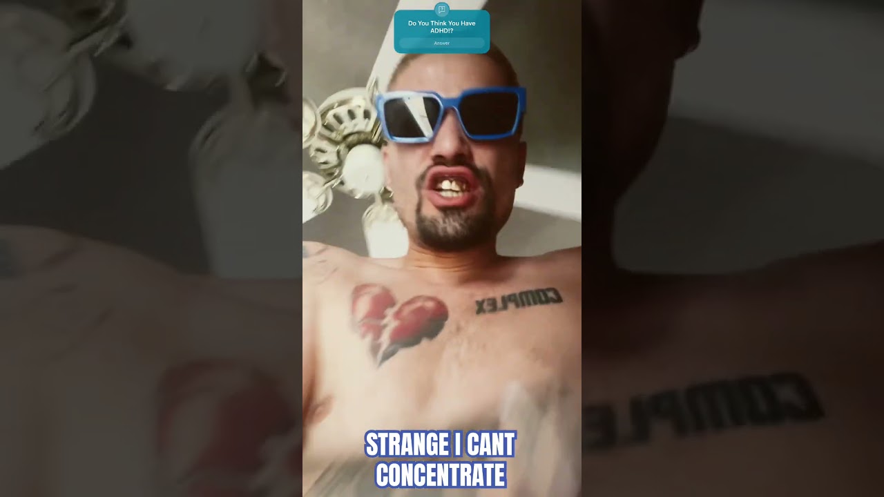 ADHDADDY SINGING STRANGE SONG SHORT 🎶