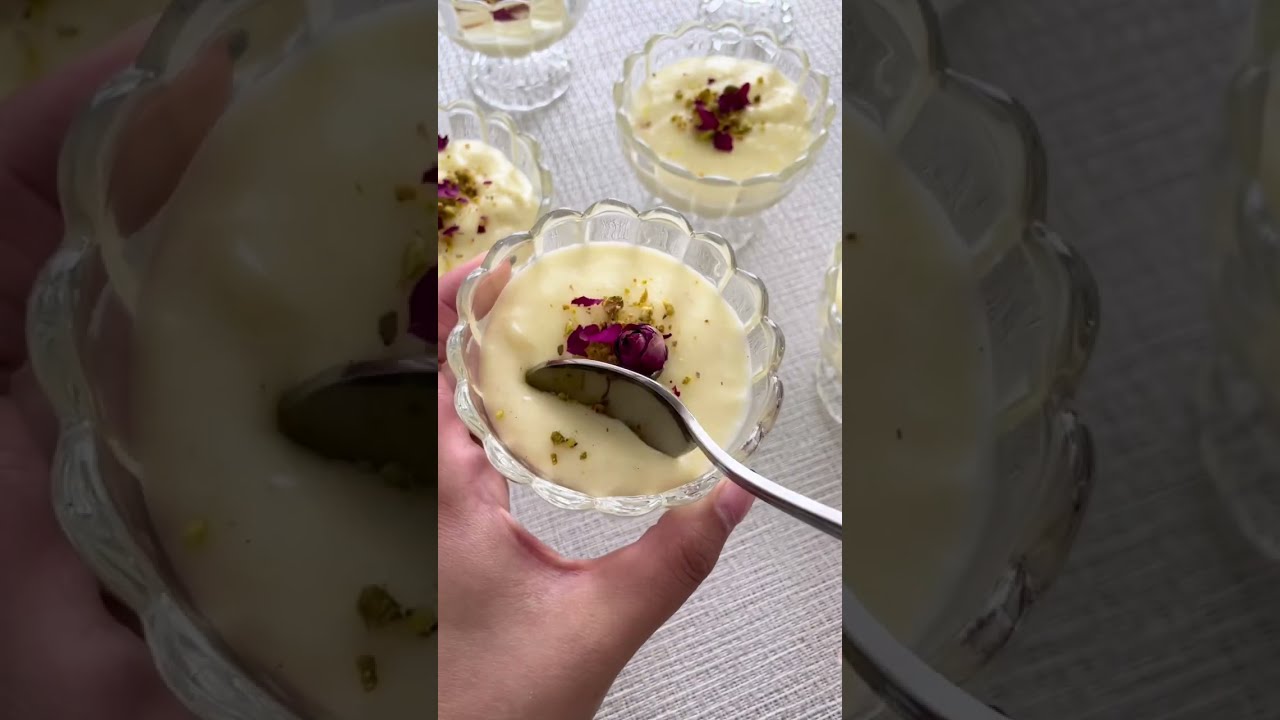 [Desserts Around the World] Afghan Firni recipe