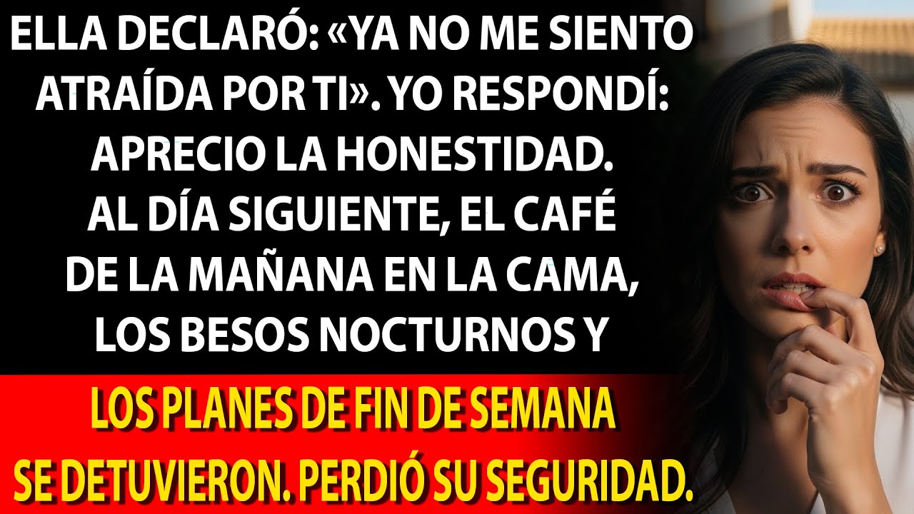 La sinceridad de mi esposa recibió trato igual: ya no hay esfuerzos especiales.