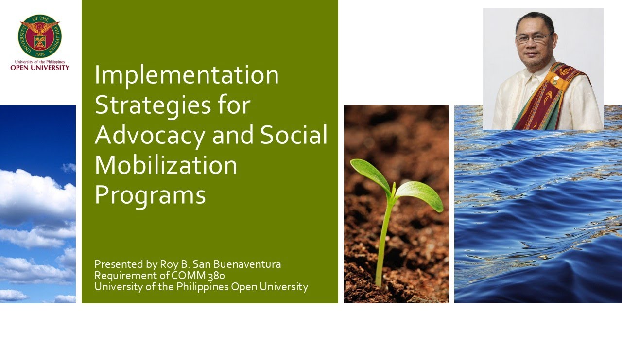 Advocacy and Social Mobilization Implementation Strategies