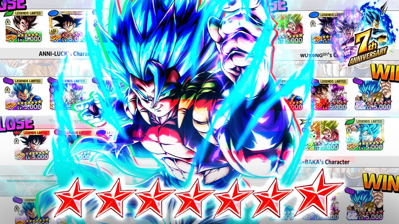 The brother in law to the best unit. Top 3 Ultra Gogeta Blue has arrived.