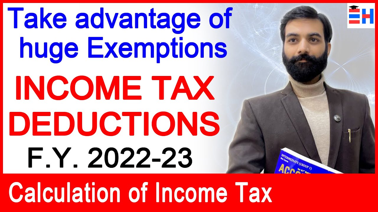 How to save Income Tax | Deductions in Income Tax 2022-23 | The Employees HandBook