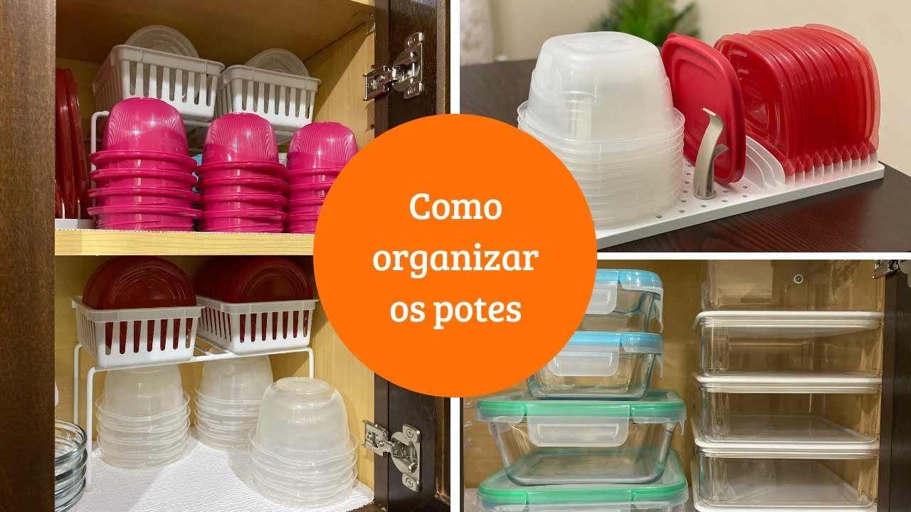 Como organizar seus potes da cozinha | Cozinha | Valéria Angelotti