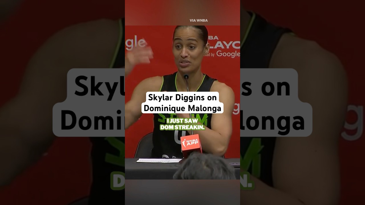 High praise for Dominique Malonga from Skylar Diggins🙌(via WNBA) 