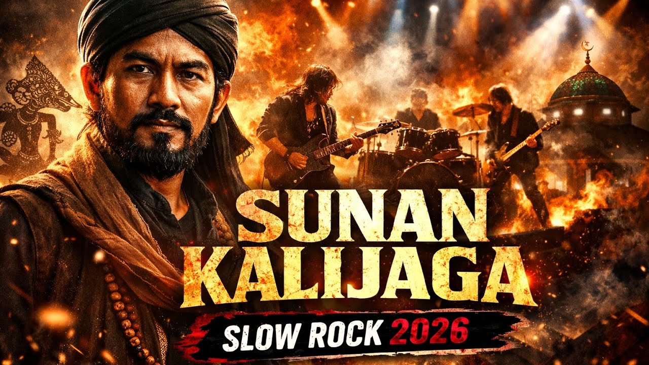 🎸SLOW ROCK 2026 Sunan Kalijaga - Wali Songo ( Rock Version )🔥