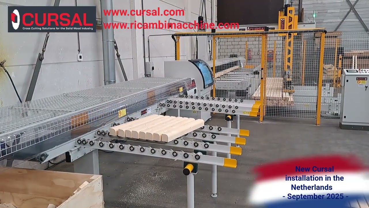 Cursal automatic crosscutting system in Netherland