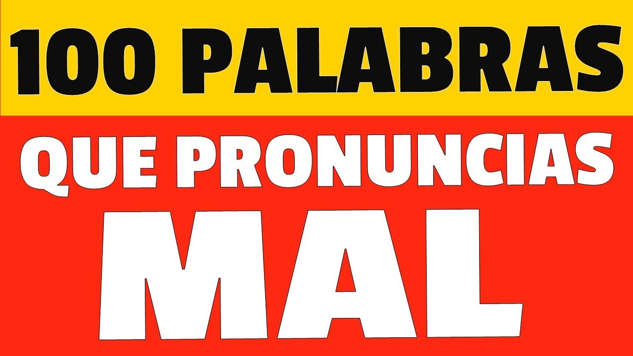 100 Palabras que pronuncias mal en inglés (100-91)