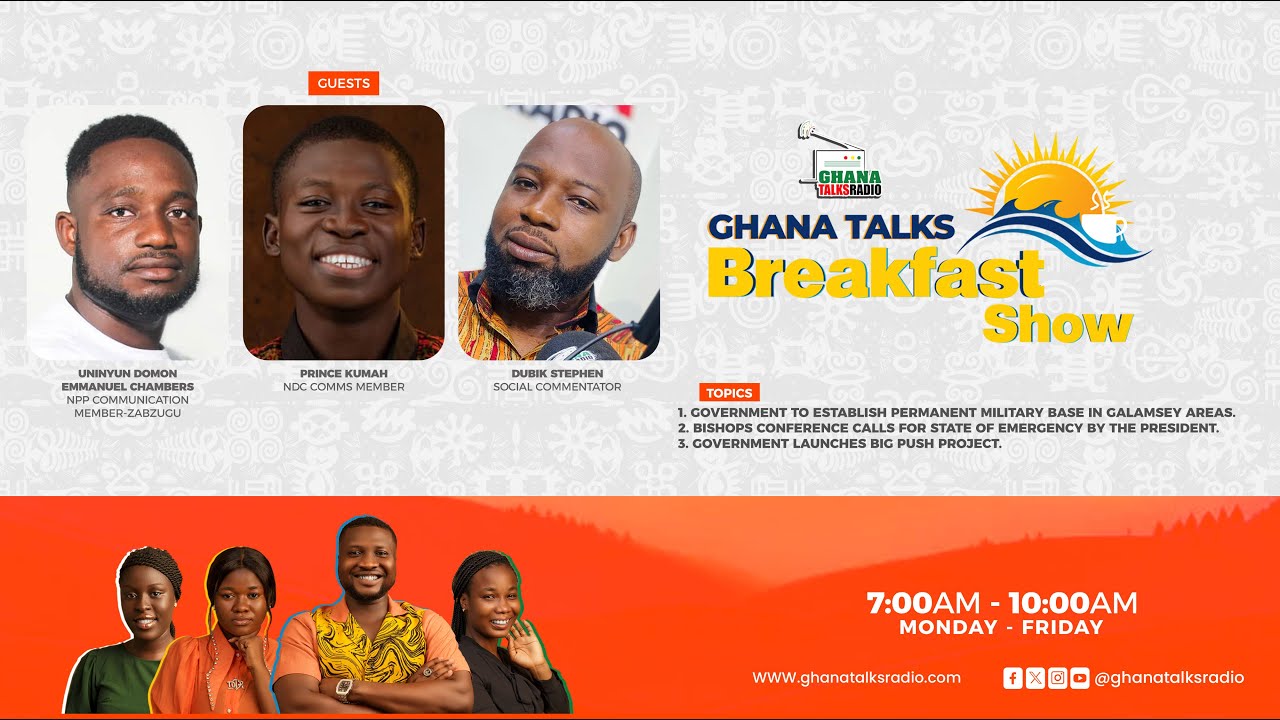 GhanaTalks Breakfast Show | 18th SEPTEMBER 2025 | #GhanaTalksBFS