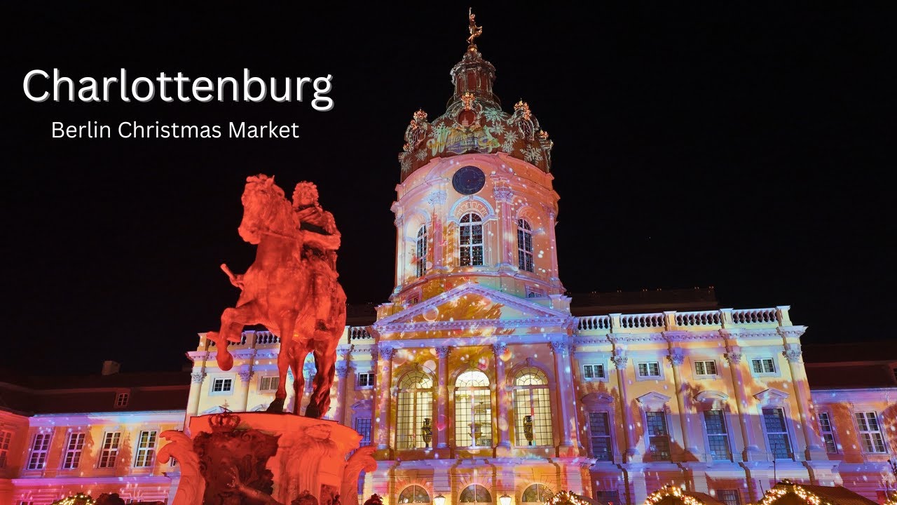 🇩🇪 Berlin Christmas Market at Charlottenburg Palace 🎄✨ | Magical Winter Walk