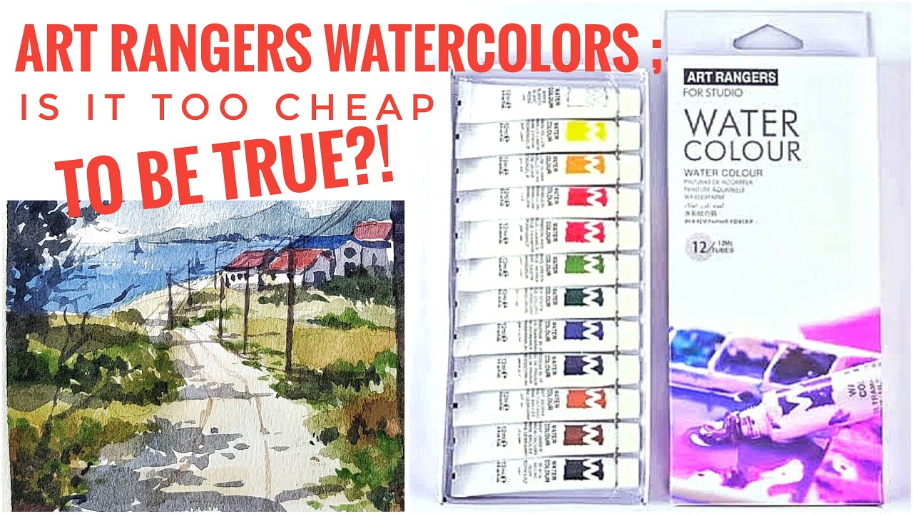 Art Rangers Watercolors (REVIEW) : Is it as good as its price?