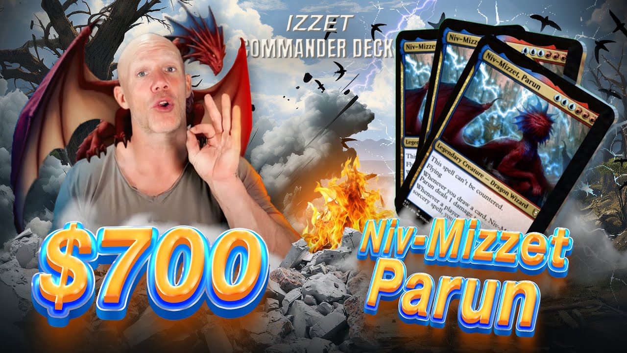 Niv-Mizzet, Parun: The Izzet God of Card Draw & Chaos (Bracket 4 Commander Deck)