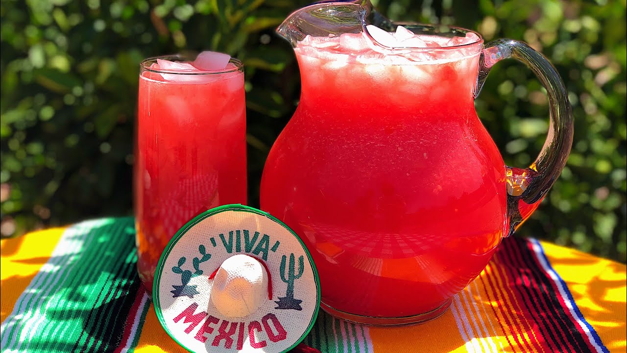 AGUA DE SANDÍA 🍉 (DELICIOSA, REFRESCANTE Y NUTRITIVA)