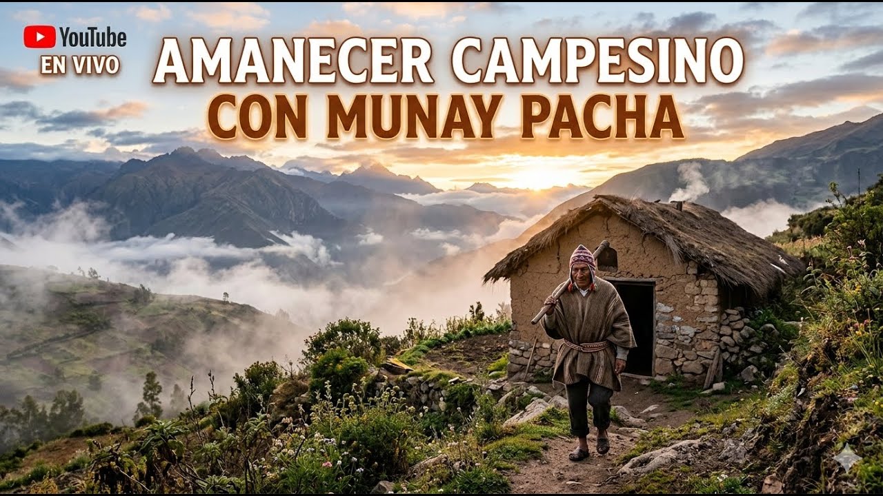Sabado Amanecer Campesino con Munay Pacha 🏔️✨ (En Vivo)