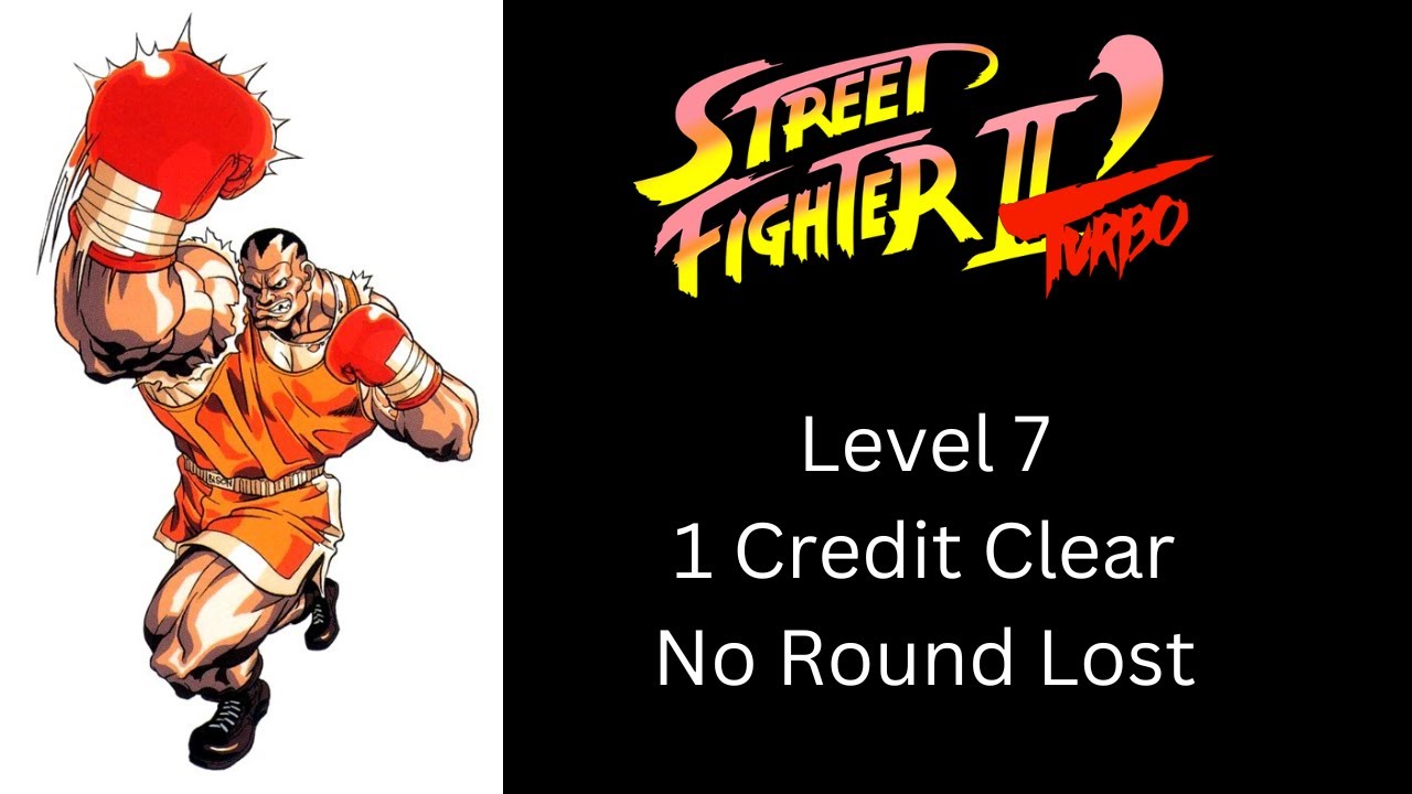 Street Fighter II' Turbo: Hyper Fighting (SNES) - Balrog (Level 7) - 1 Credit Clear - No Round Lost