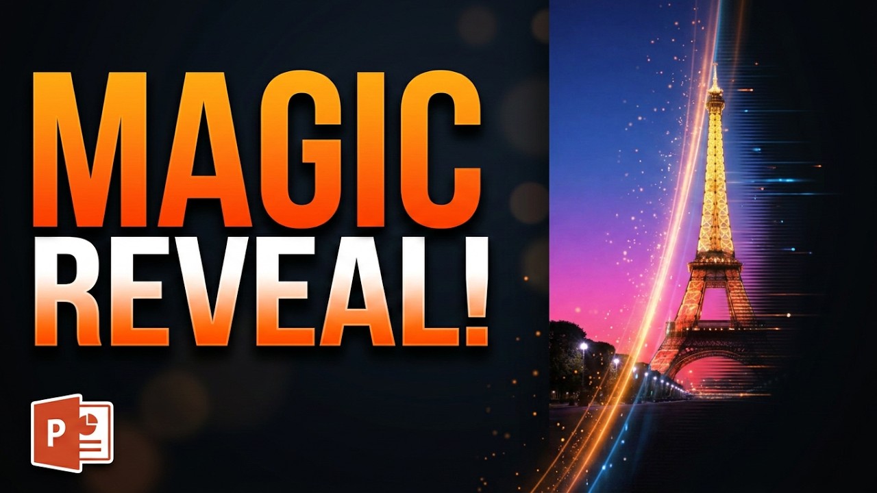 Picture Reveal Animation Effect in PowerPoint | Amazing PPT Trick