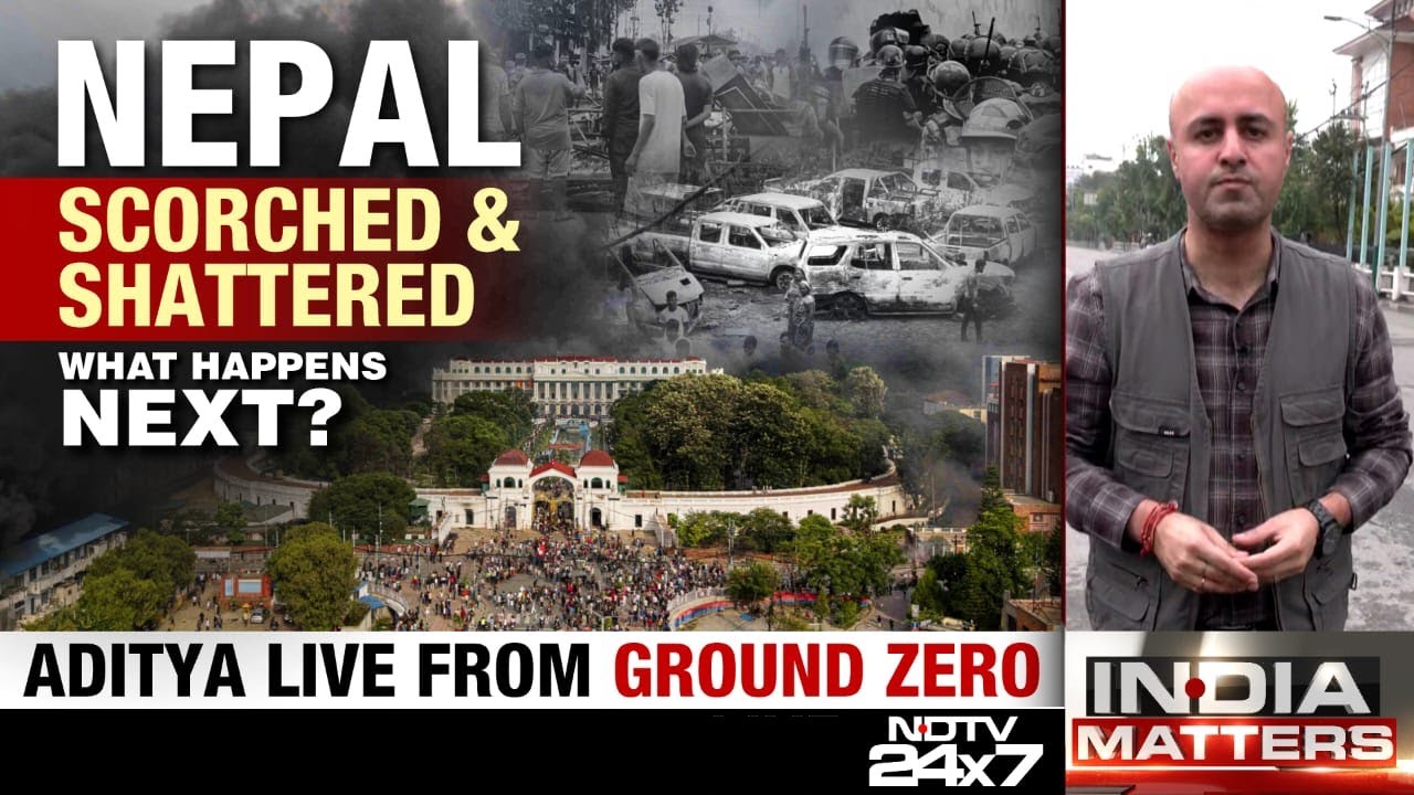 Singed, Scorched & Shattered Uneasy Calm After Chaos In Nepal | Aditya Raj Kaul On Ground Zero