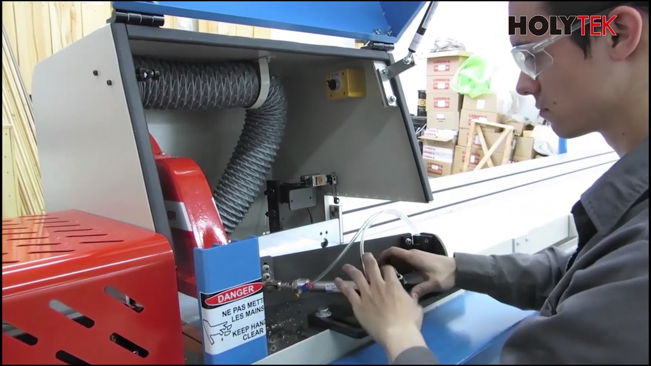 Programmable automatic cut off saw HOLYTEK