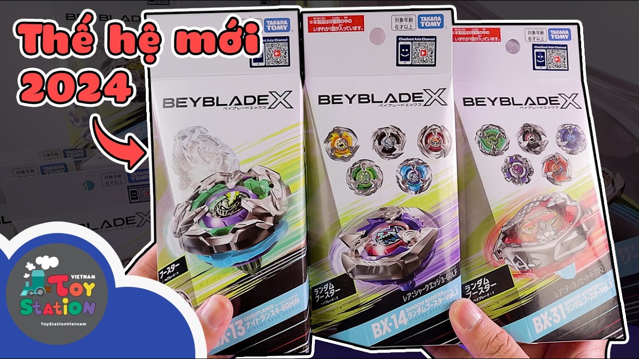 Trải nghiệm giải đấu vũng nước Beyblade X thế hệ mới nhất ToyStation 903