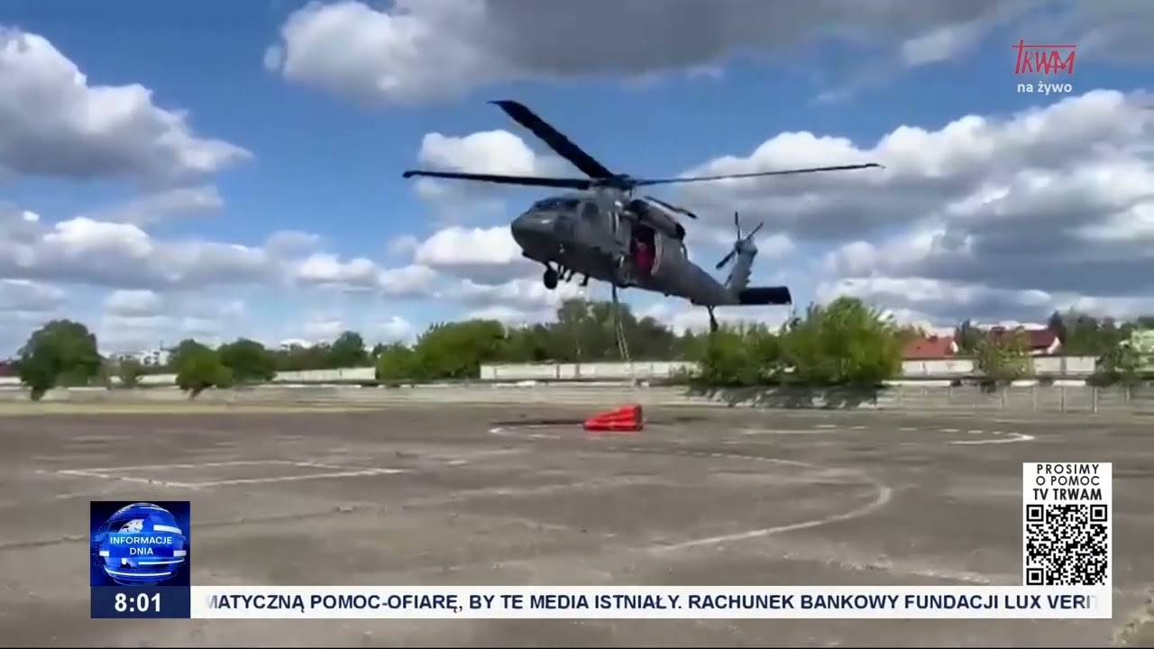 Pożar lasu w powiecie wołomińskim