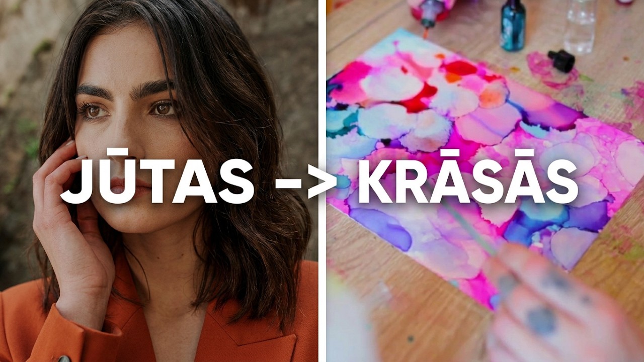 Process, kur&scaron; palīdz savienoties ar savām sajūtām un emocijām. #mākslasterapija 14.epizode