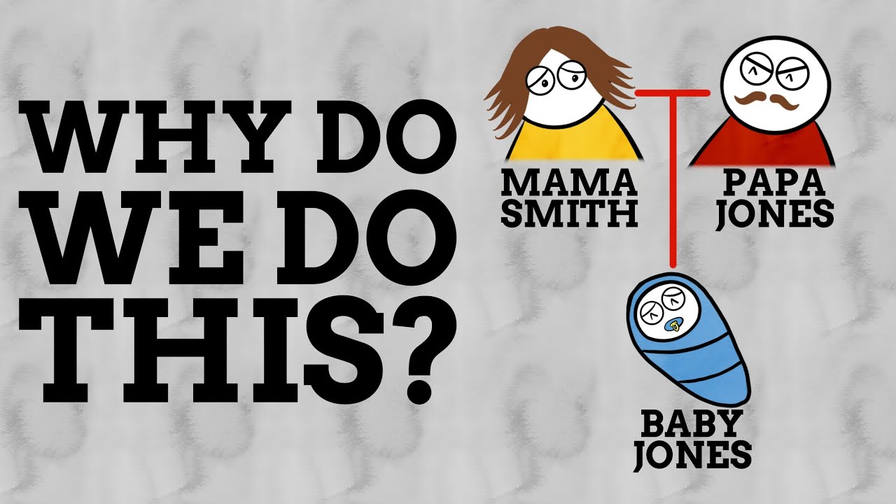 Why Do Children Take Their Fathers' Last Name?