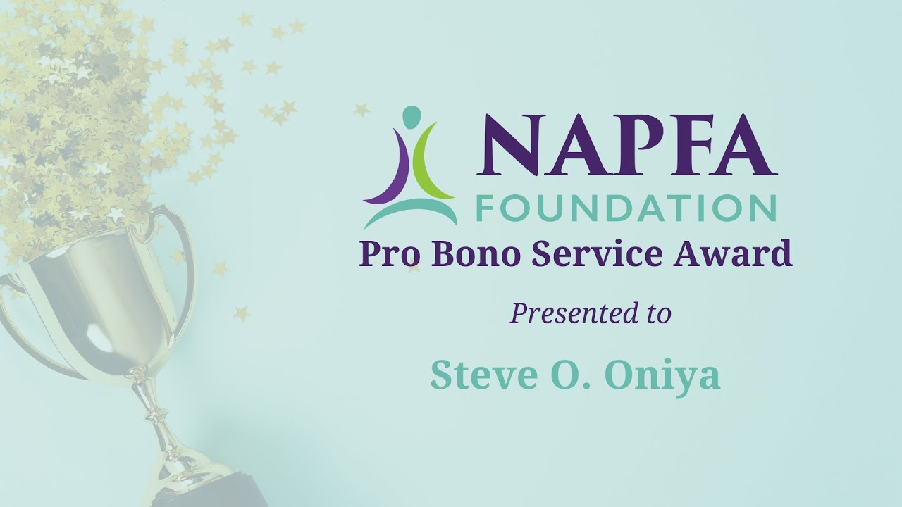 2025 Pro Bono Service Award