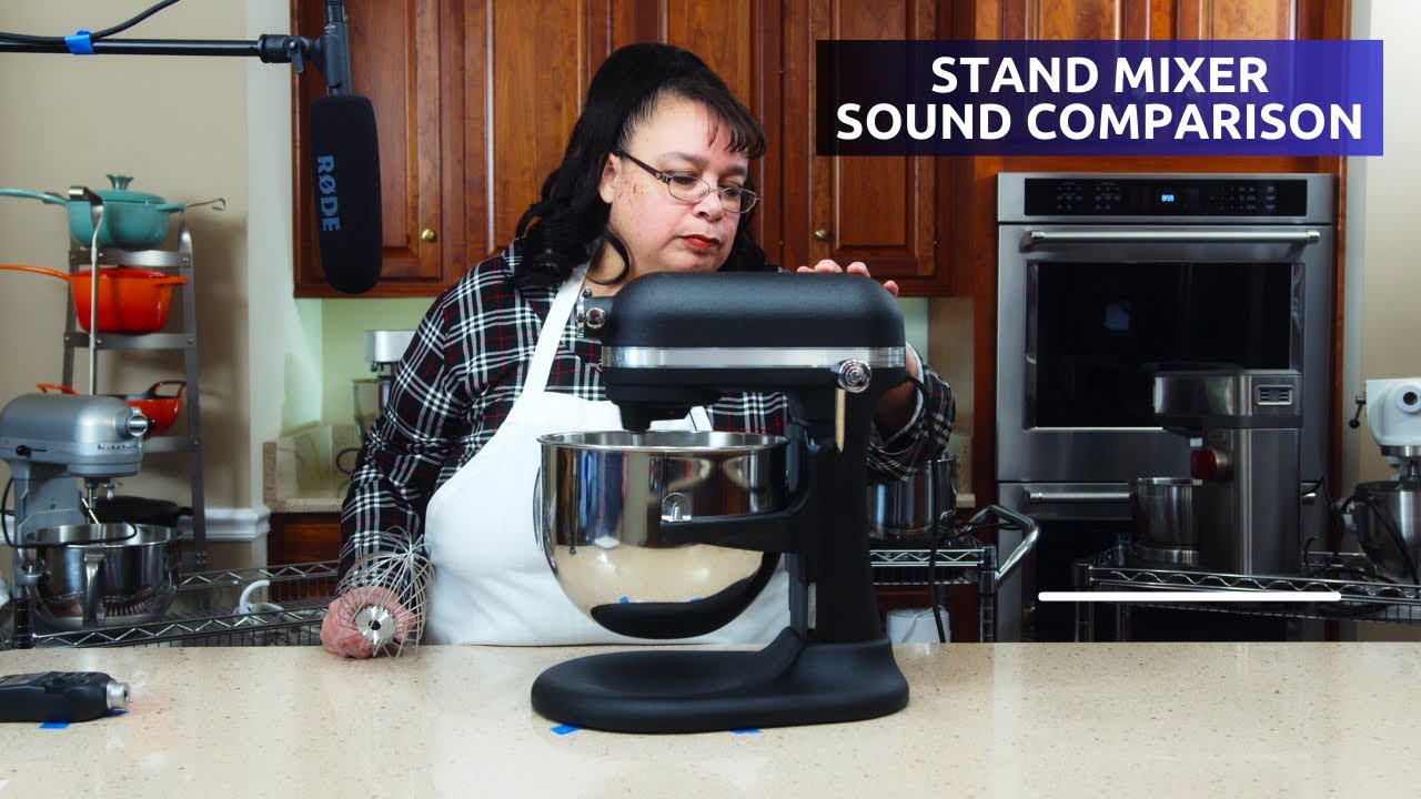 Stand Mixer Sound Comparison | KitchenAid, GE Profile, Wolf, Kenwood & Zacme