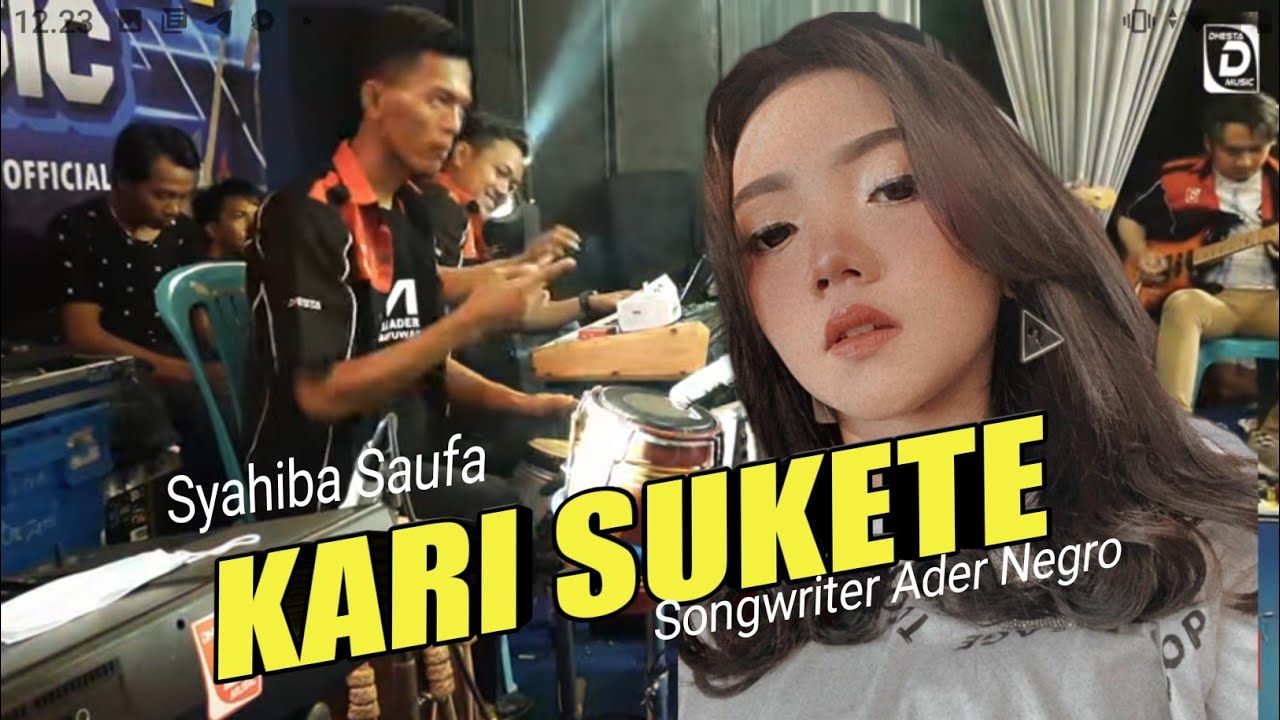 SYAHIBA SAUFA - KARI SUKETE (COVER) - FT ADER NEGRO  (Live Tapanrejo)