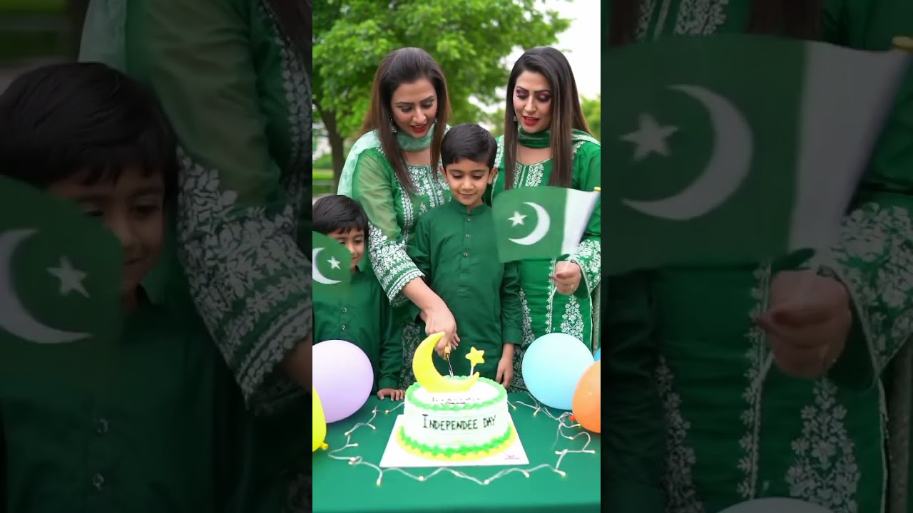 Together for Azadi 💚🤍 | Family Celebrates Freedom 