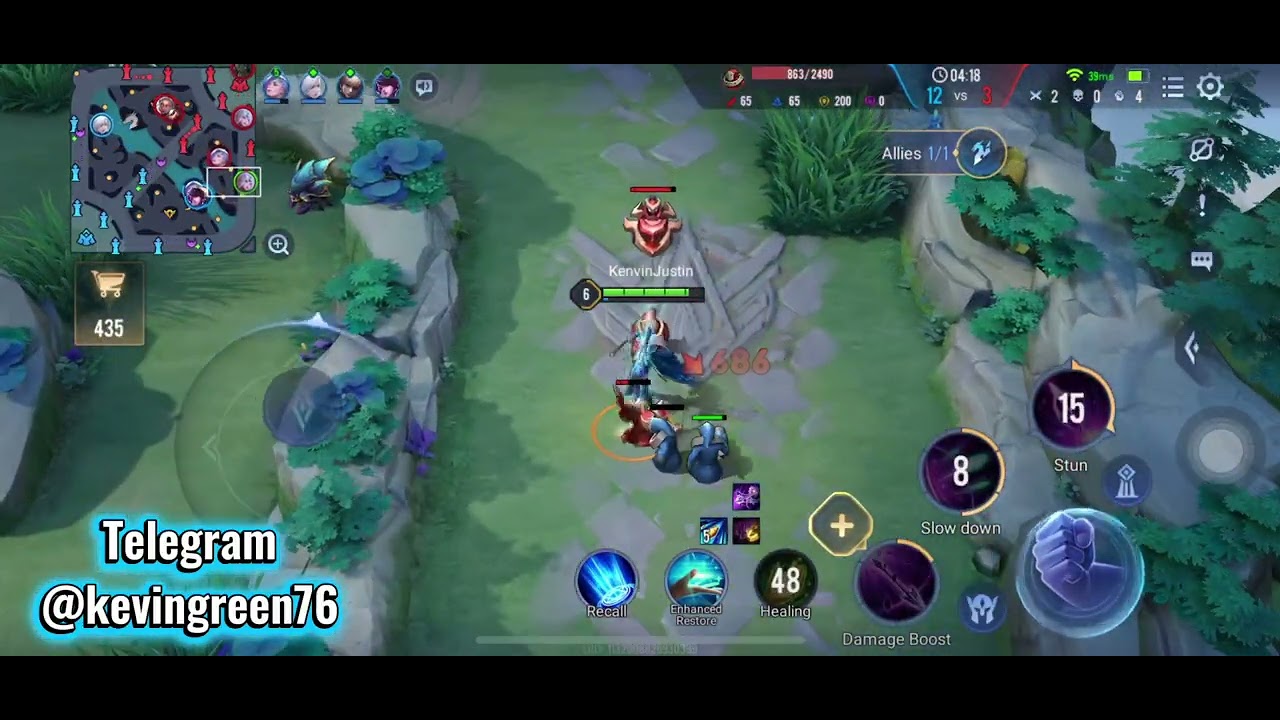 How Can You Get Quadra Kill in a match ? - Arena Of Valor Mod Hack Map Menu 