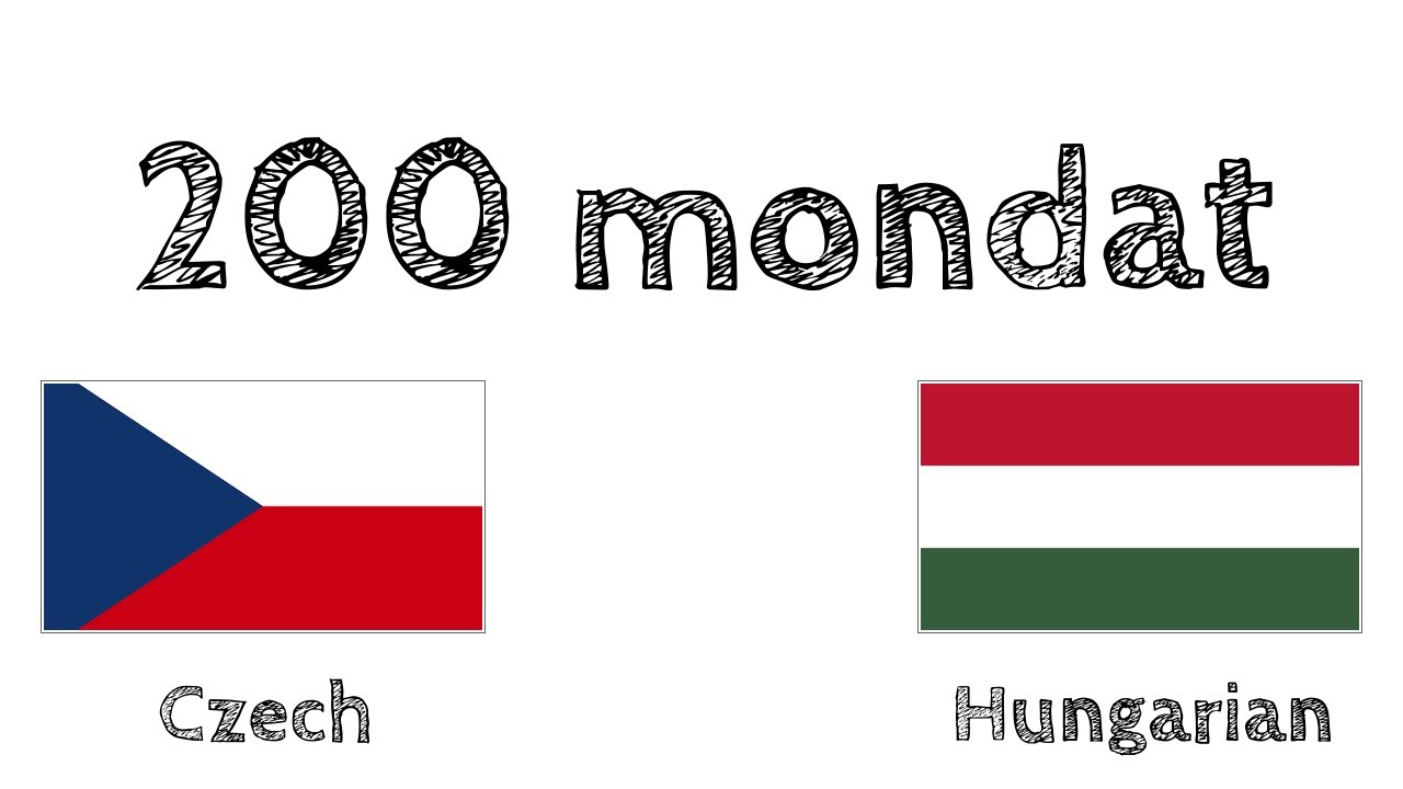 200 mondat - Cseh - Magyar