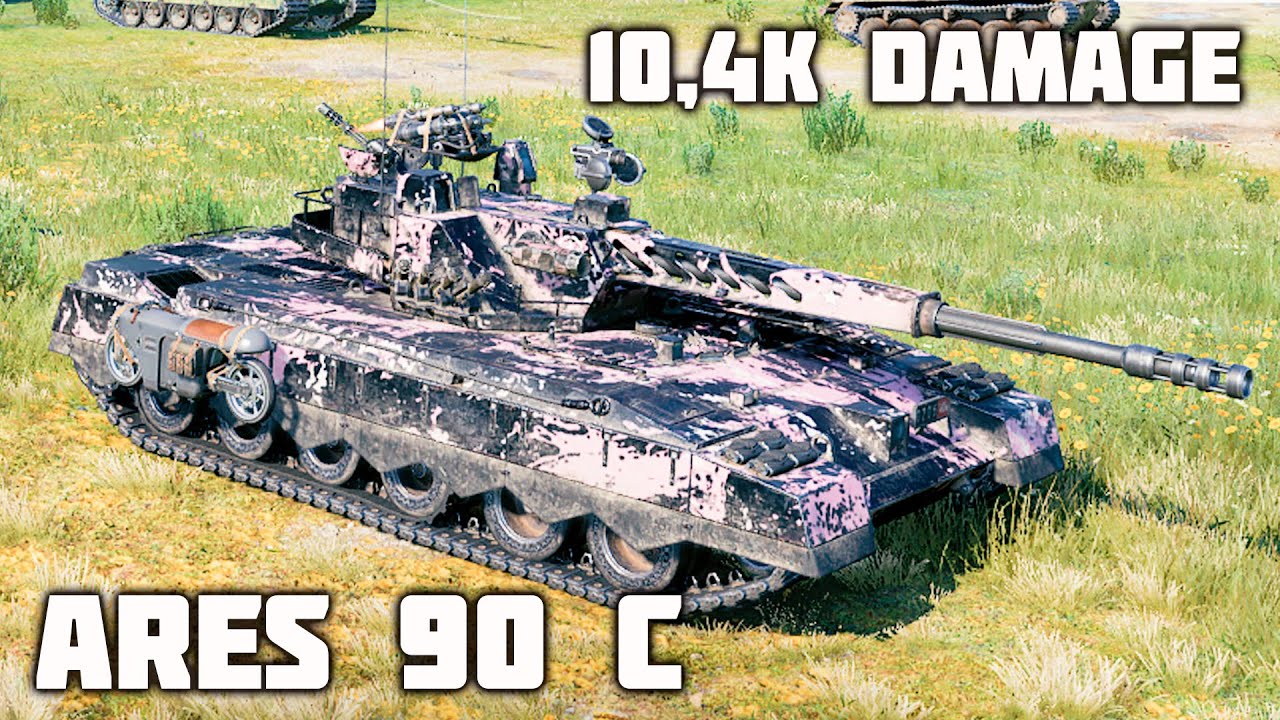Ares 90 C WoT – 6Kills, 10,4K Damage