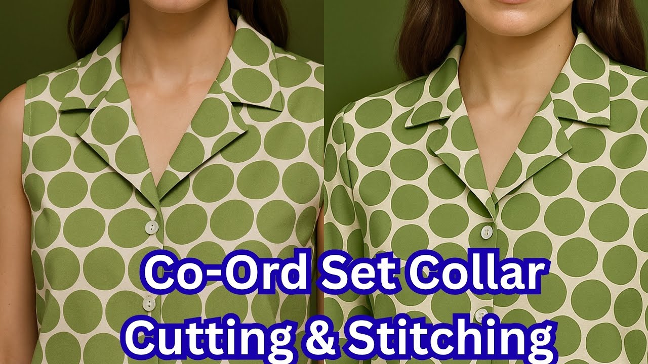 Ladies Coat Collar Neck Cutting And Stitching | Coat Collar Gala banane ka tarika 