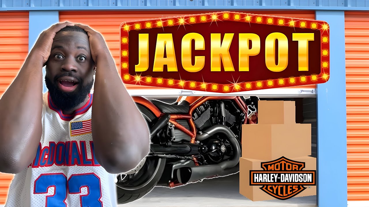 We Scored BIG On This Abandoned Storage Unit Full Of Harley-Davidson Items | Storage Wars