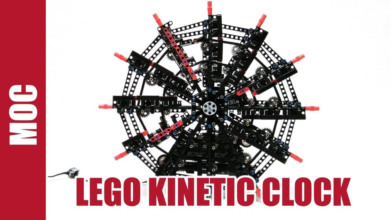 Lego Technic Kinetic Clock By Nico71